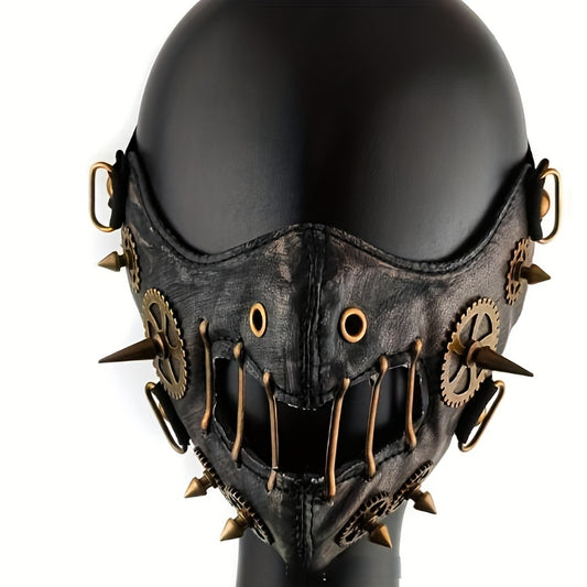 Steampunk Motorcycle Mask – Perfect for Halloween and Parties , Infinite Steampunk