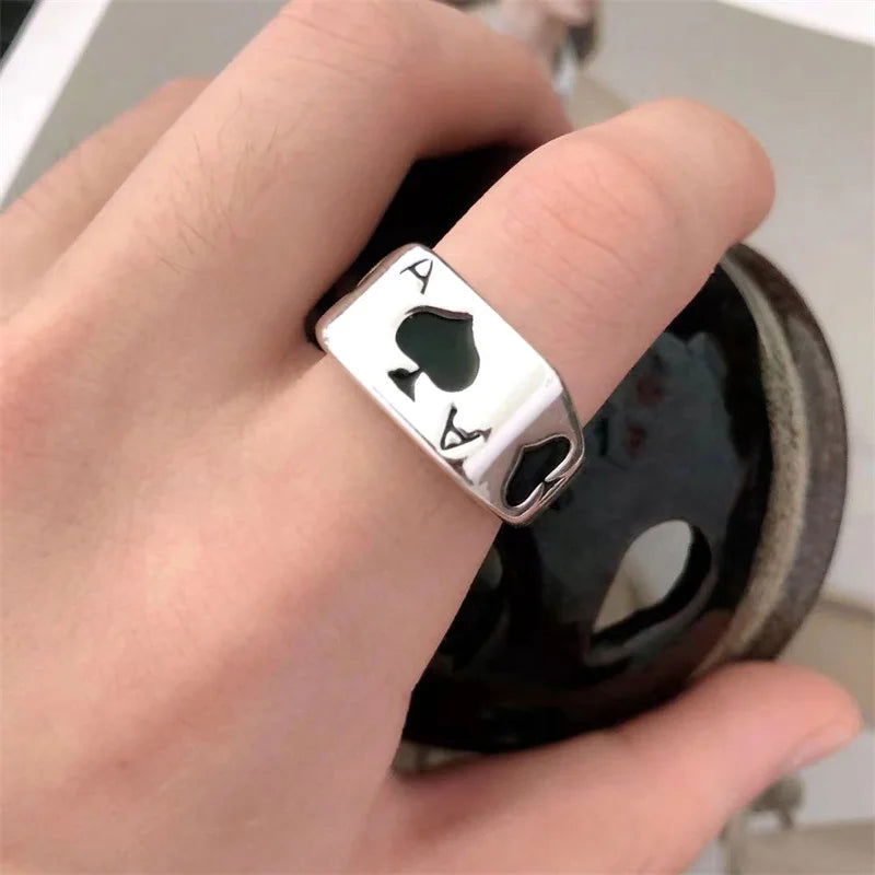 Ace Card Ring - Infinite Steampunk