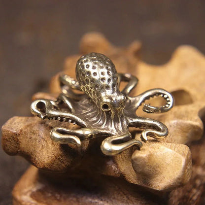 Brass Octopus Incense Holder - Infinite Steampunk