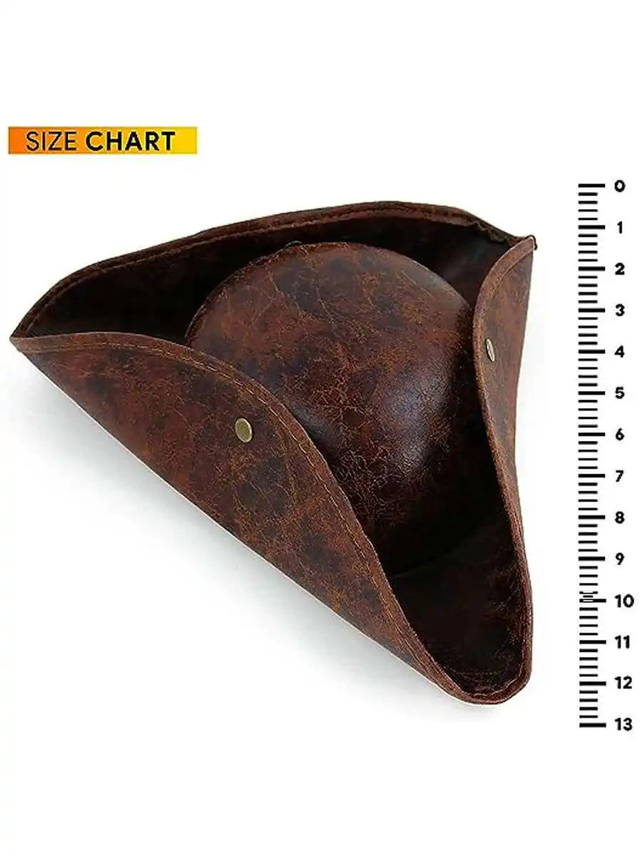 Faux Leather Pirate Hat - Infinite Steampunk