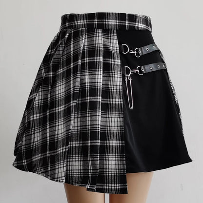 Gothic Pleated Skirt Fashion - Infinite Steampunk