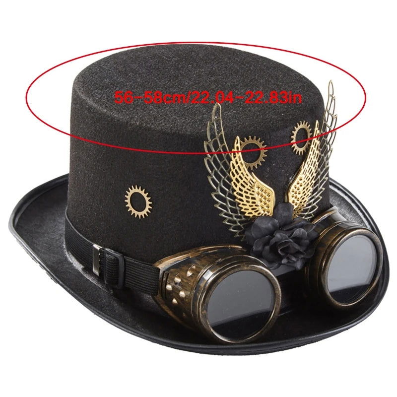 Gothic Steampunk Retro Hat - Infinite Steampunk