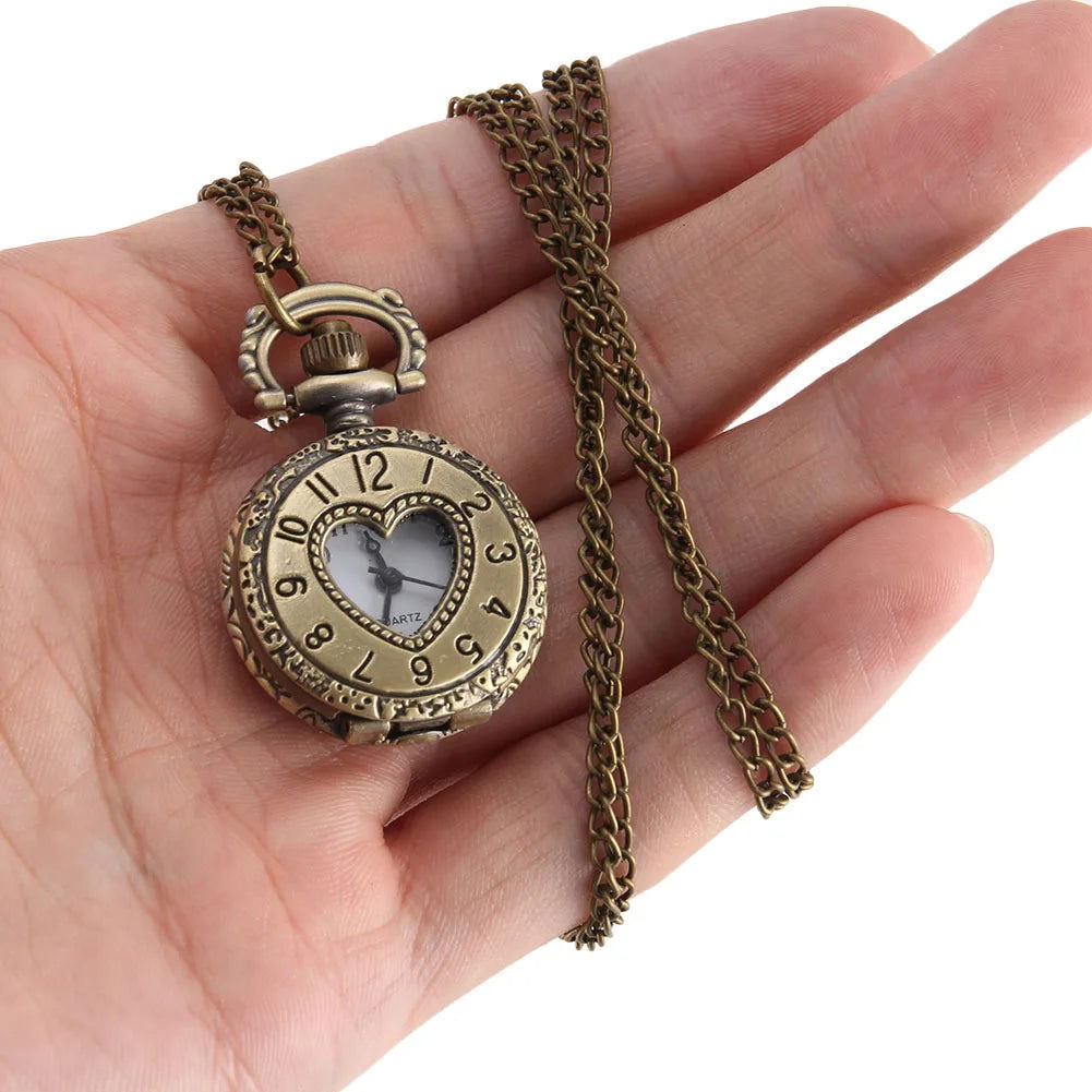 Hollow Heart Pocket Watch - Infinite Steampunk