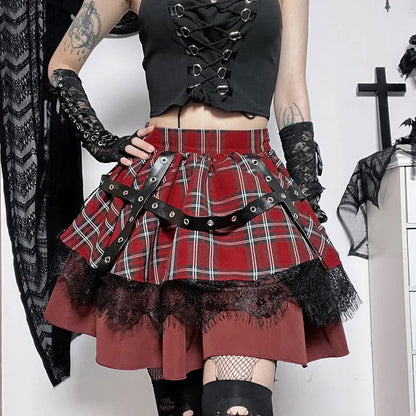 Lolita Mini Harajuku Skirt - Infinite Steampunk