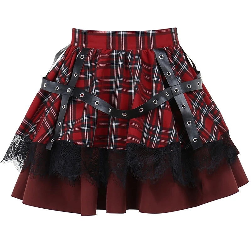 Lolita Mini Harajuku Skirt - Infinite Steampunk