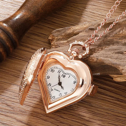 Love Heart Pocket Watch - Infinite Steampunk