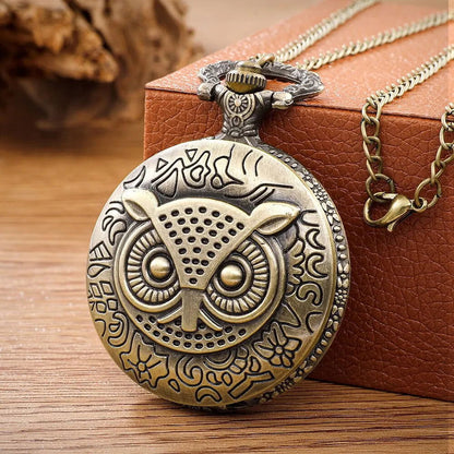 Night Owl Pocket Watch - Infinite Steampunk