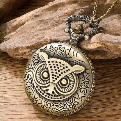 Night Owl Pocket Watch - Infinite Steampunk