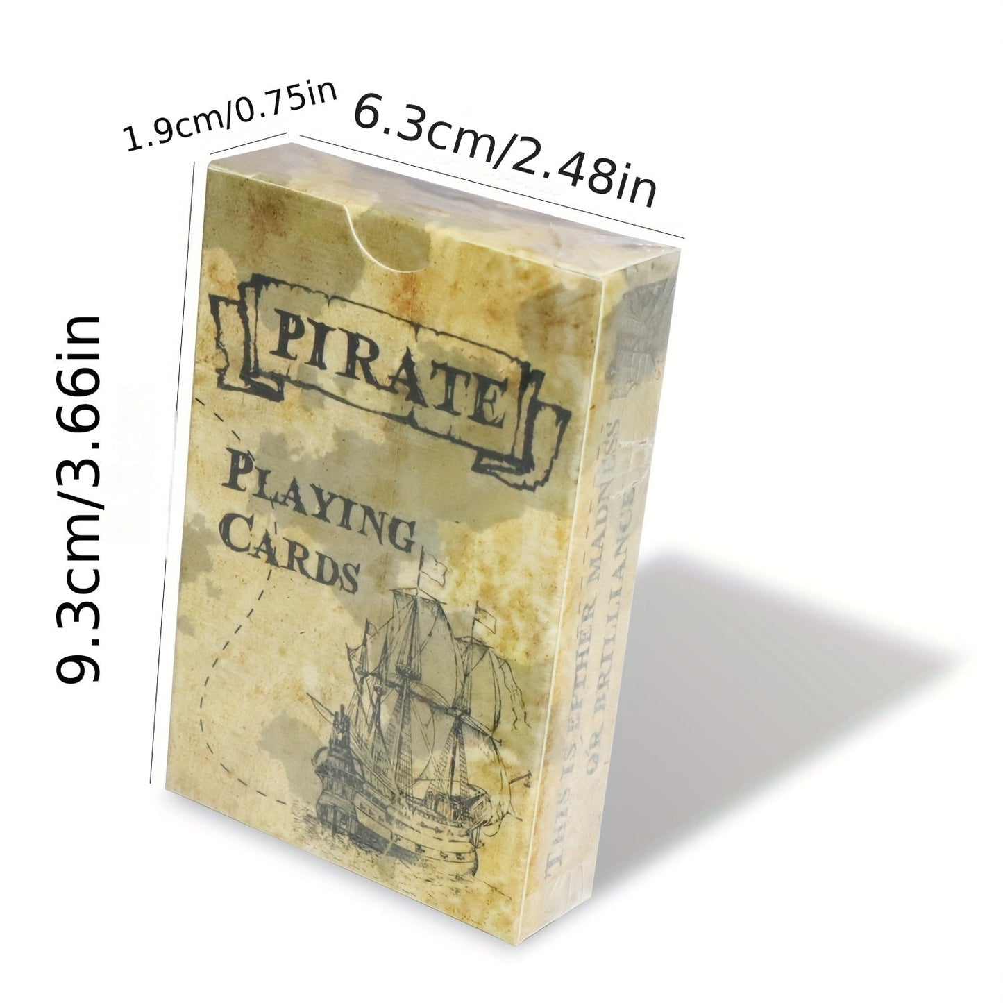 Pirate Poker Card Deck - Infinite Steampunk