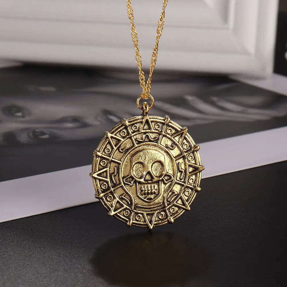 Pirate Skull Pendant - Infinite Steampunk