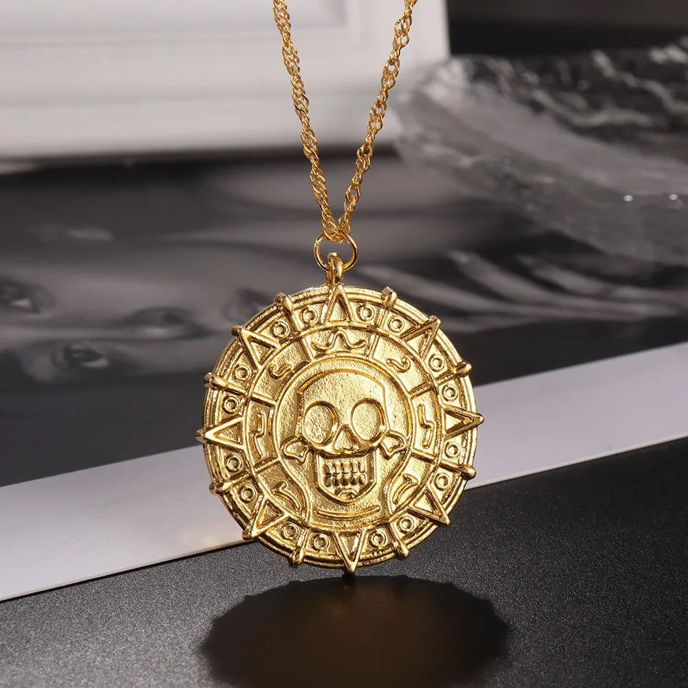 Pirate Skull Pendant - Infinite Steampunk