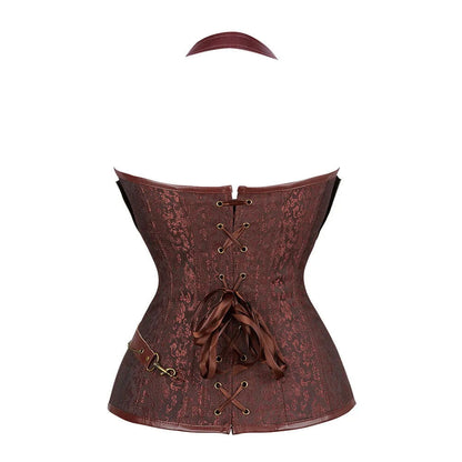 Pirate Zipped Bustier - Infinite Steampunk