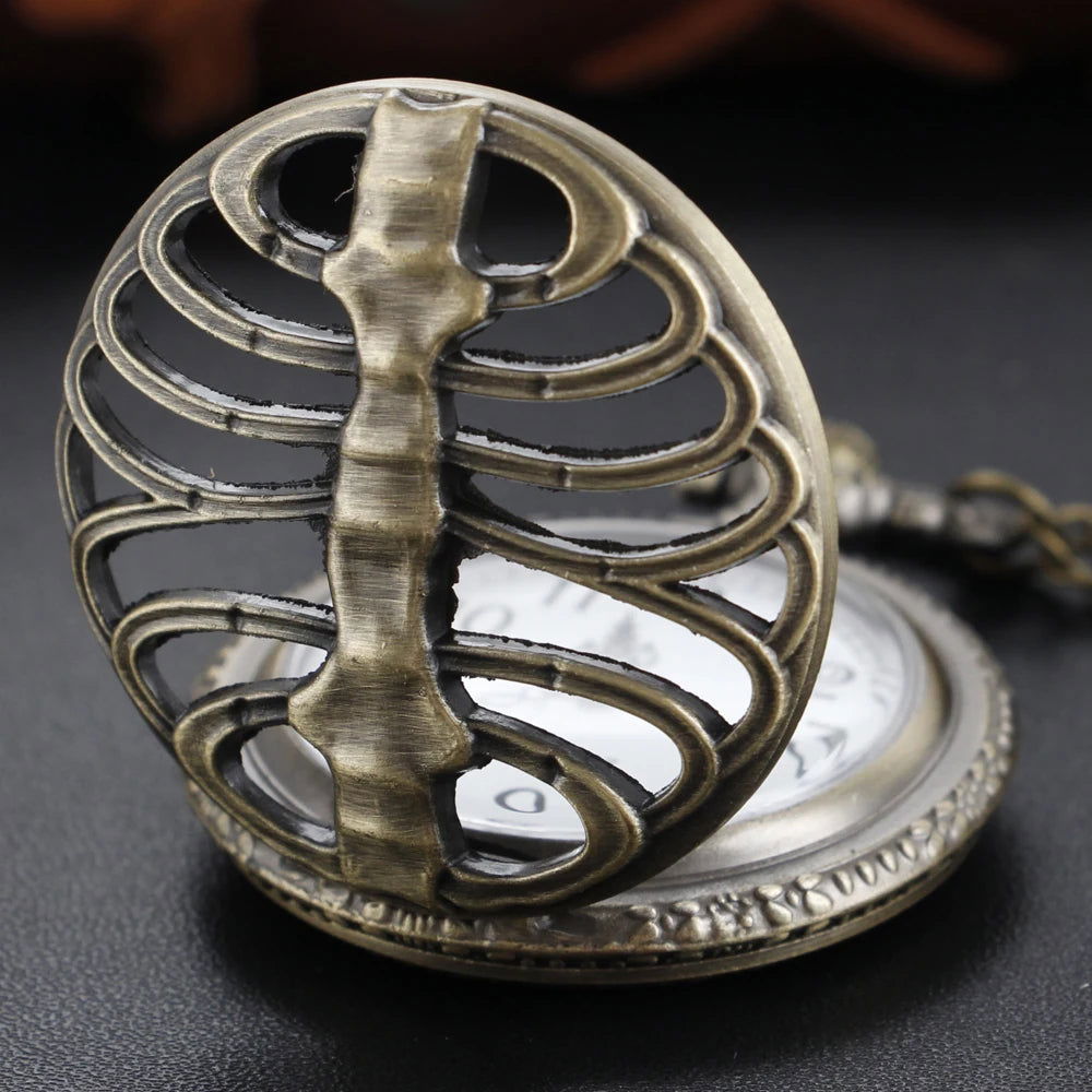 Ribbed Pocket Watch - Infinite Steampunk