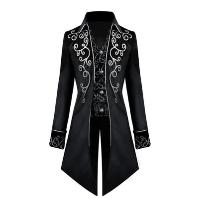 Victorian Gothic Tuxedo Coat , Infinite Steampunk