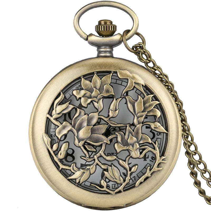 Flower Pocket Watch , Infinite Steampunk