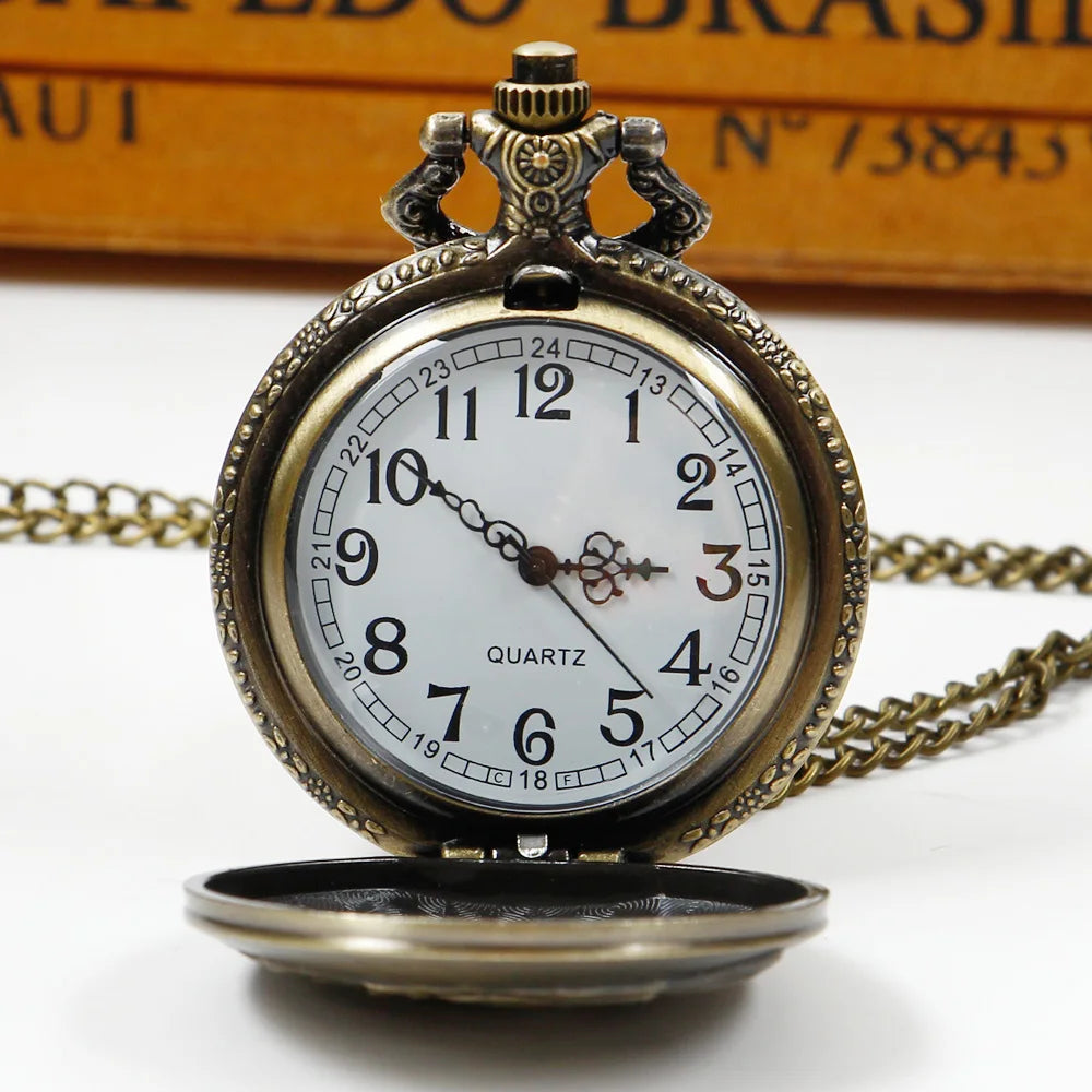 Wolf Head Pocket Watch , Infinite Steampunk