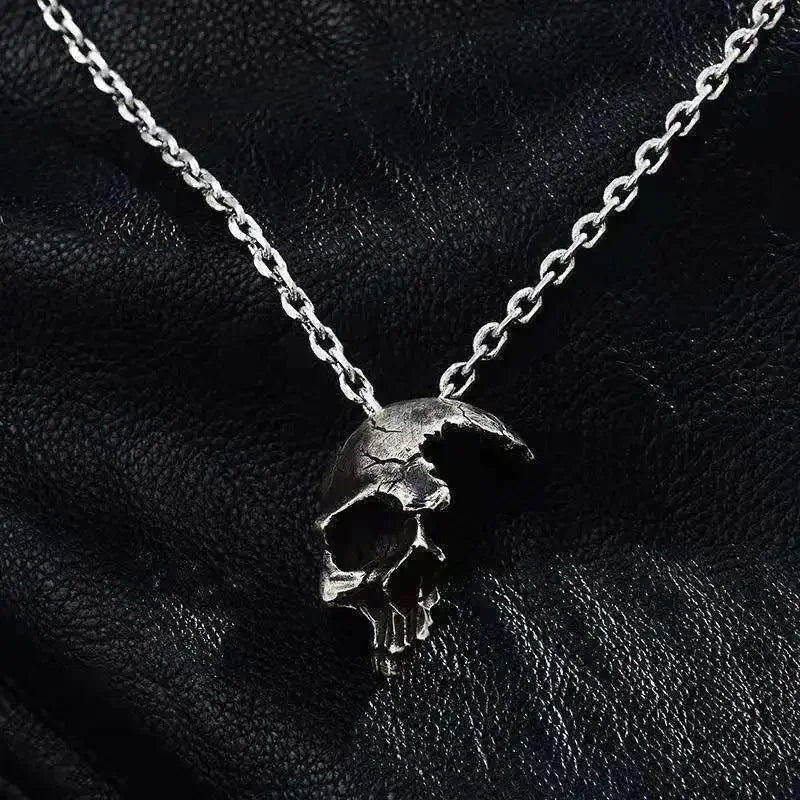 Gothic Skull Pendant Necklace