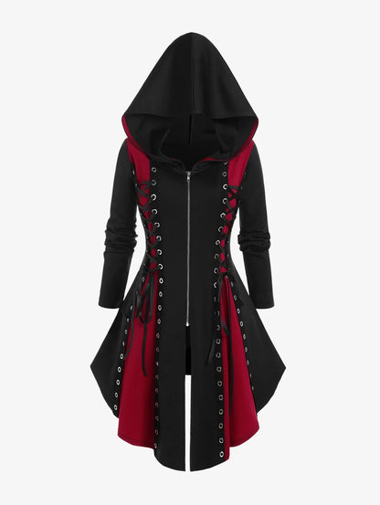 Gothic Hooded Assassin's Creed Coat , Infinite Steampunk