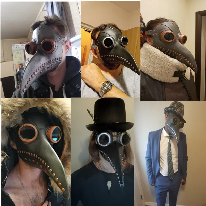 Medieval Steampunk Doctor Mask , Infinite Steampunk