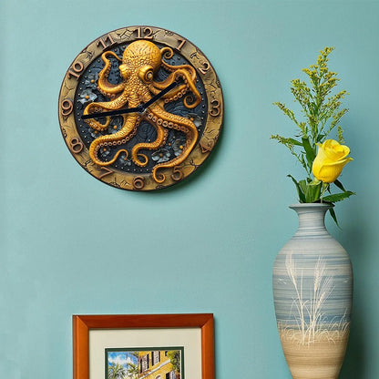 Decorative Octopus Wall Clock