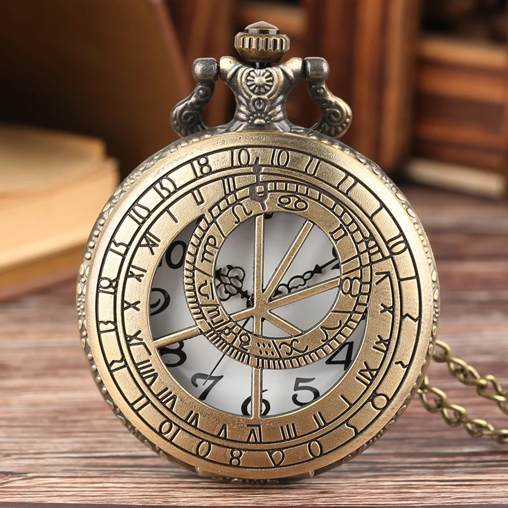 Zodiac Pocket Watch , Infinite Steampunk