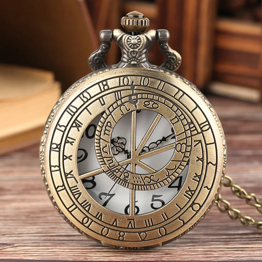 Zodiac Pocket Watch , Infinite Steampunk