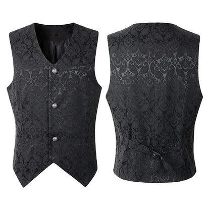 Steampunk Victorian Waistcoat With Cravat , Infinite Steampunk