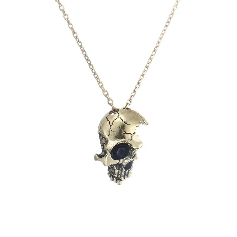 Gothic Skull Pendant Necklace