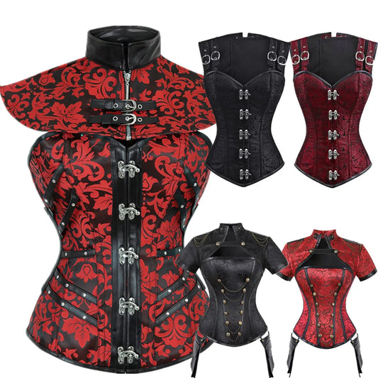 Gothic Retro Corset , Infinite Steampunk