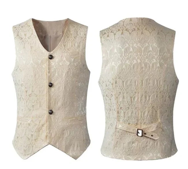 Steampunk Victorian Waistcoat With Cravat , Infinite Steampunk