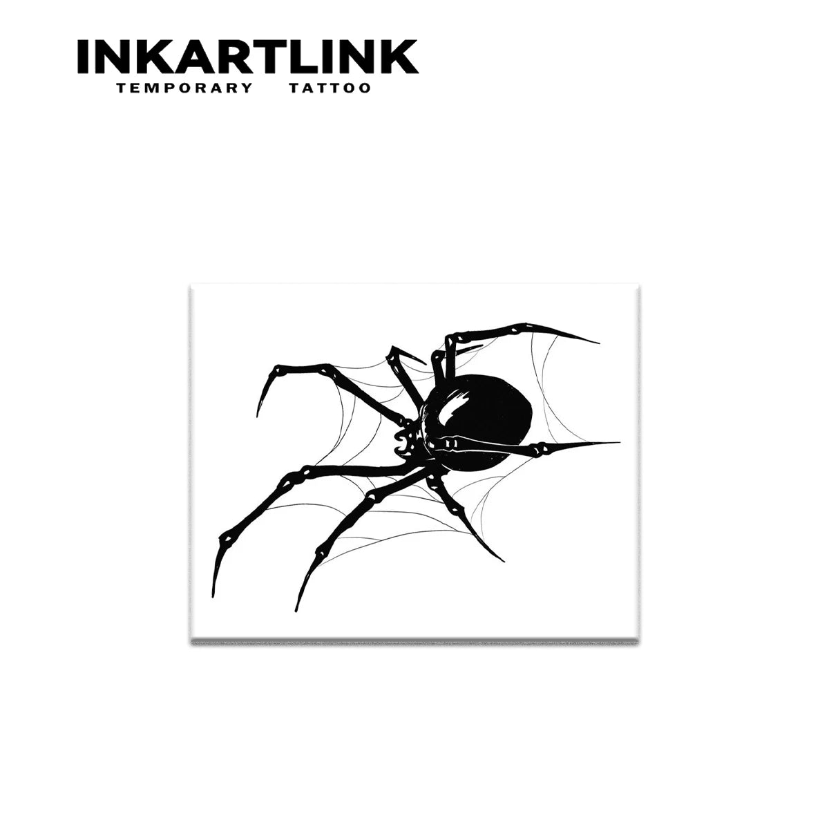 Spinne temporäre Tattoo