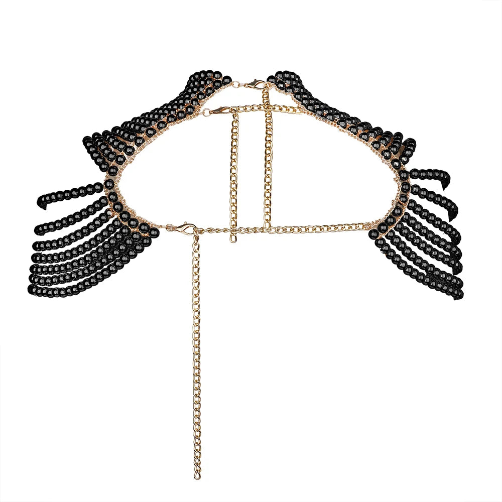 Women's Pearl Shoulder Chain