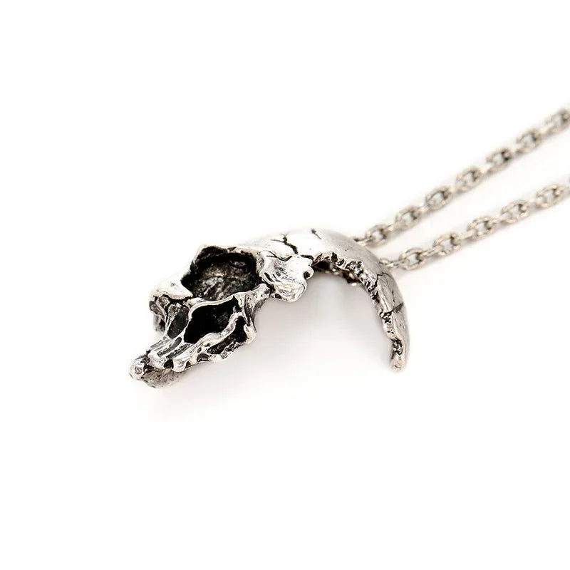 Gothic Skull Pendant Necklace