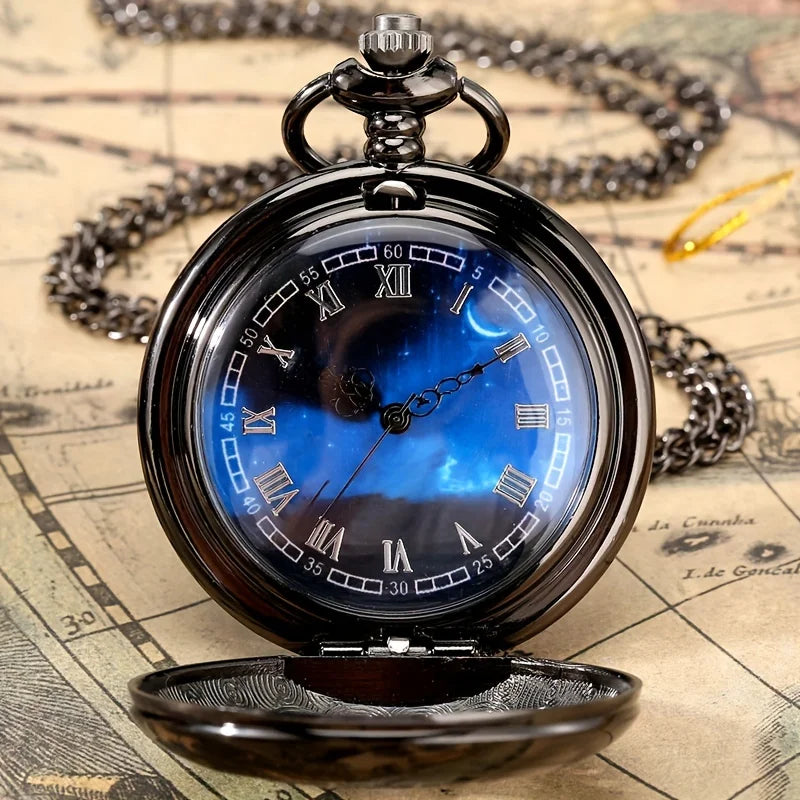 Starry Night Pocket Watch , Infinite Steampunk