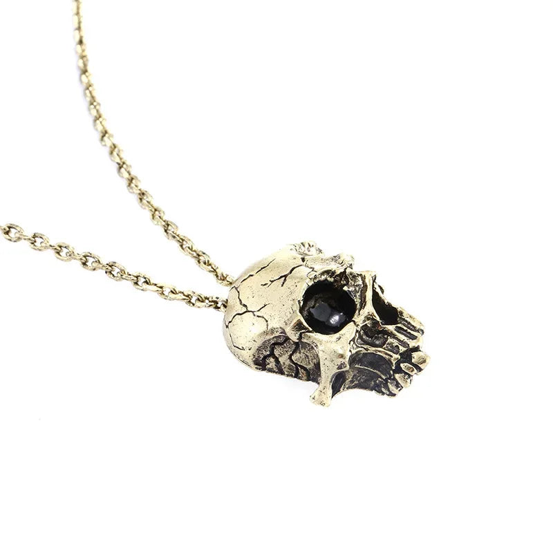 Gothic Skull Pendant Necklace