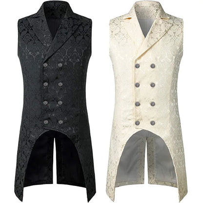 Men's Gothic Steampunk Breasted Waistcoat , Infinite Steampunk