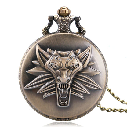 Roaring Lion Pocket Watch , Infinite Steampunk