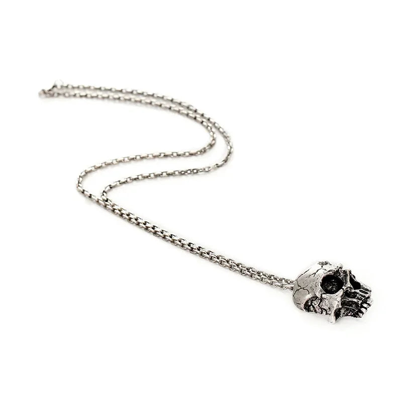 Gothic Skull Pendant Necklace