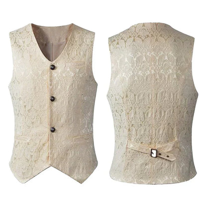 Steampunk Victorian Waistcoat With Cravat , Infinite Steampunk