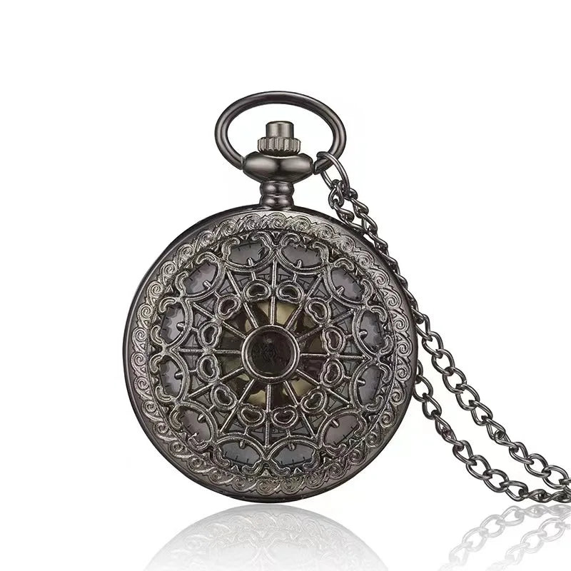 Spiders Web Pocket Watch , Infinite Steampunk