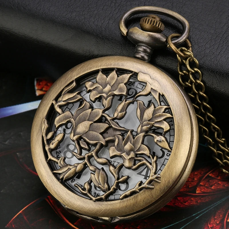 Flower Pocket Watch , Infinite Steampunk