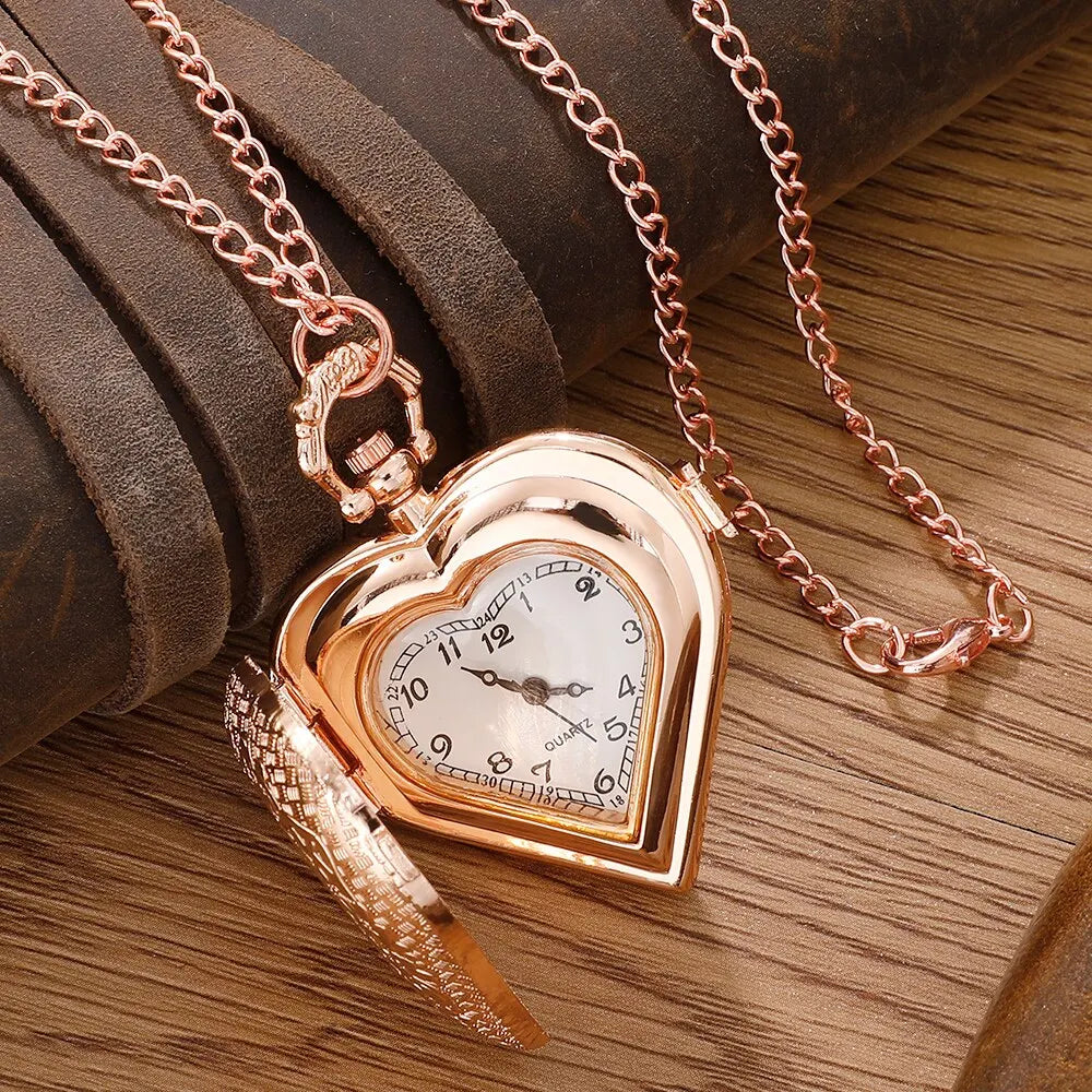 Love Heart Pocket Watch , Infinite Steampunk