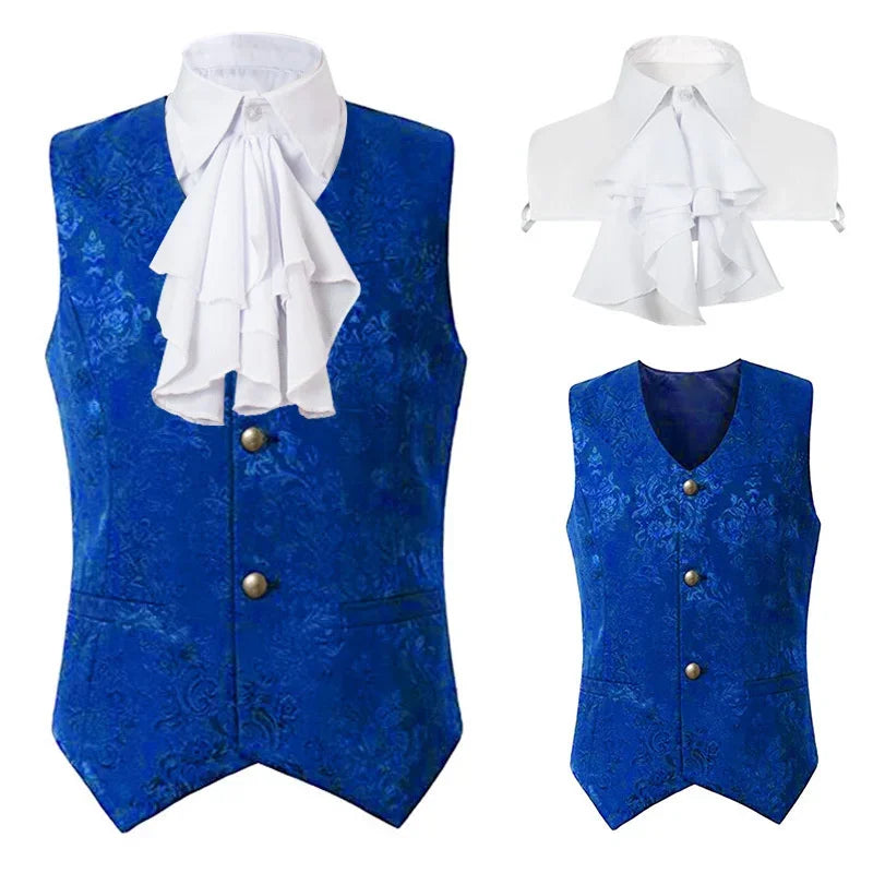 Steampunk Victorian Waistcoat With Cravat , Infinite Steampunk