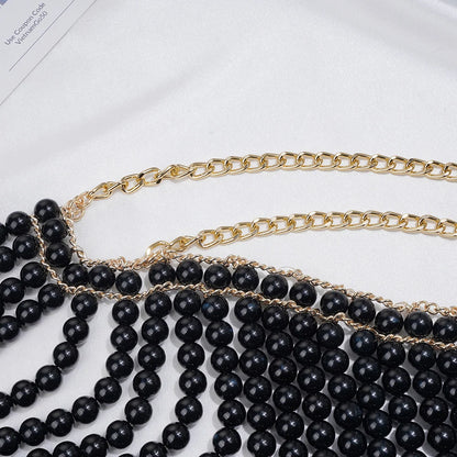 Women's Pearl Shoulder Chain