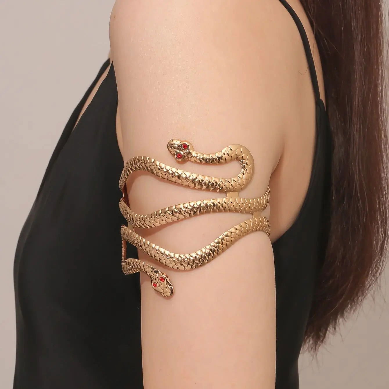 Snake Arm Ring & Earrings - Infinite Steampunk