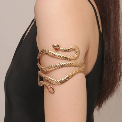 Snake Arm Ring & Earrings - Infinite Steampunk