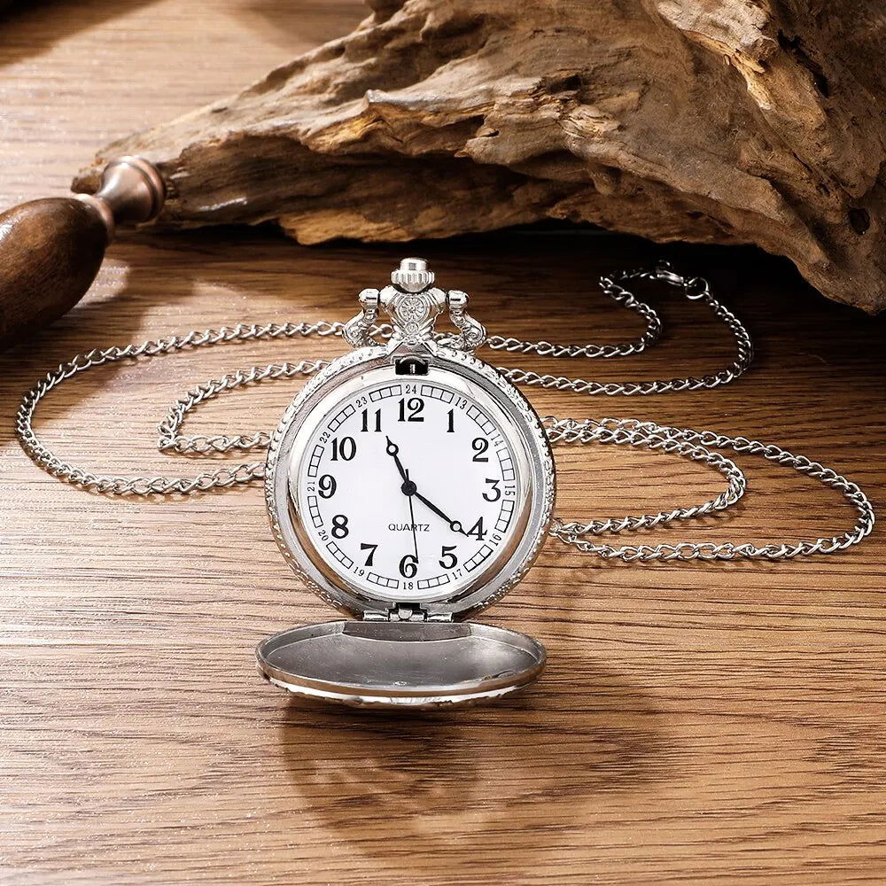 Steam Train Pocket Watch - Infinite Steampunk