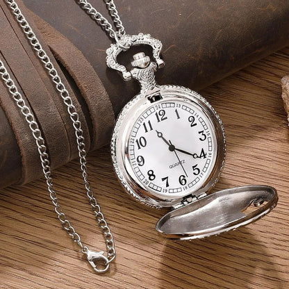 Steam Train Pocket Watch - Infinite Steampunk