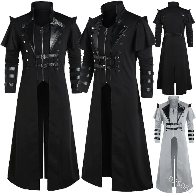 Steampunk Gothic Overcoat - Infinite Steampunk