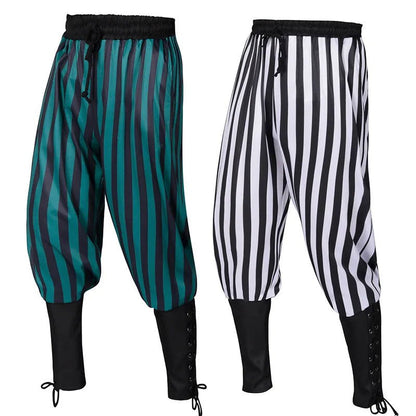 Striped Pirate Trousers - Infinite Steampunk